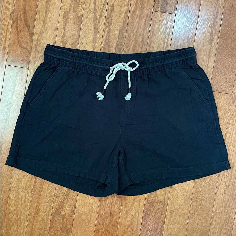 XL Old Navy Black Cotton Shorts